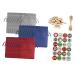 STOBAZA 1 Set Christmas Bag Calendars Christmas Calendar Garland Candy Pockets Packing Bag Drawstring