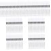 TOVINANNA 84 Pcs Eyeliner Pencil Milk Makeup White Makeup Highlighter Liquid Eyeliner Cosmetic Wooden Pole