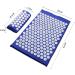 Dunlap Massage Pillow 62x38cm - Acupressure & Acupuncture Yoga Mat for Back Pain Relief - Purple Massage Device - Buy Online on GoSupps.com