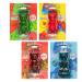 Assorted Gummy Bear Pack of 4 - Sour Raspberry Sour Watermelon Cola and Fruity Bears