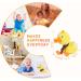 Interactive Plush Duck Toy - Singing, Quacking, Musical Educational Stuffed Toy for Kids - Yellow - Buy Online on GoSupps.com