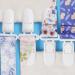 Babeine Floral Pacifier Clips 6 Pack - Pacifier Holder for Boys and Girls - Fits Most Pacifiers Brands - Teether Toys - Flower & Leaf Design - Buy Online on GoSupps.com