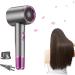 Numoya Jetspeed Hair Dryer Numoya Hair Dryer Mini Hair Dryer Blow Dryer with Diffuser for Curly Hair Numoya Jet Speed Hair Dryer Fast Drying & Reduce Frizz for All Hair Adjustable Speed. (Black)
