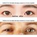 Invisible Natural Fiber Eyelid Tape Stickers - Instant Eye Lift Without Surgery - 240 Pairs for Hooded Droopy or Uneven Eyelids - Buy Online on GoSupps.com