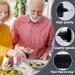 Meyagot 5-Part Adaptive Utensils Set | Flexible Cutlery for Disabled & Hand Tremors | Ergonomic Thick Handle for Arthritis & Parkinson's - Buy Online on GoSupps.com