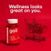 Goli Apple Cider Vinegar Gummy Vitamins - 60 Count | Vitamins B9 & B12 | Gelatin-Free, Gluten-Free, Vegan & Non-GMO - Buy Online on GoSupps.com