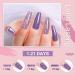 Gel Nail Polish Set - 6 Glitter Shades for DIY Nail Art | Soak Off UV/LED | Valentine's Day Gift - Buy Online on GoSupps.com