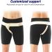 Neo-G Lower Hernia Support for Men and Women - Inguinal Hernia Belt for Overstrain Relief - Breathable & Adjustable Truss - Size M, Right - Buy Online on GoSupps.com