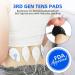 20-Pack TEC.BEAN Latex-Free TENS/EMS Unit Replacement Pads | Long-lasting Electrode Pads for MEDVICE Belifu TENS Machine - Buy Online on GoSupps.com