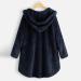 Shop Hanxiulin Women's Fleece Plush Jacket - Warm Zippered Wool Coat with Hood | Long-Sleeved Lightweight Winter Fleece - Buy Online on GoSupps.com