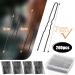 200pcs Mbsomnus U-Shaped Hair Pins for Buns - Long Black Bobby Pins with Storage Box - Hair Grips for Women, Girls, Wedding - Hair Styling Accessories - Buy Online on GoSupps.com