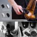 Sansent Electric Shoe Shine Kit - Wireless Leather Care Brush for Dark Black Shoes - Buy Online on GoSupps.com