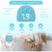 Electric Hands-Free Breast Pump | 2 Modes & 9 Levels | LCD Display | Rechargeable | Low Noise | Portable | 21mm/24mm Flanges | Blue (2PCS) - Buy Online on GoSupps.com