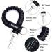 Rucking Damper Dog Leash - Elastic Nylon Short Line for Medium Dogs | Perfect Damping for Biking | 2.5 * 42cm Black - Buy Online on GoSupps.com