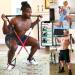 Redge Fit Complete Portable Full Body Home Gym Park Workout Set I Resistance Bands for Beginners to Elite Athletes I Pilates bar kit I Train Insane (Improved Quality)