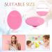 Roshtia 100 Pcs Face Silicone Scrubber - Exfoliating Facial Cleansing Brush for Pore Blackhead Removal & Skin Care - 20 Colors - Buy Online on GoSupps.com