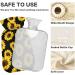 Black Sunflowers Heat Bottle 2L | Pain Relief & Warmth for Muscle Injuries Feet & Bed - International Shipping - Buy Online on GoSupps.com