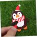 Cabilock 56 Pcs Card Candy Penguins Lollipop Decoration Card Perpetual Desk Calendar Animal Cards Wedding Decoration Lollipop Paper Cards Decor Cards Decorate Red Christmas - Buy Online on GoSupps.com