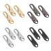 Cobee 12 pieces Zipper pull replacement removable metal zipper Pull tab zipper made of hard metal gripper repair fixers zippers Tags zipper slider for suitcases coats