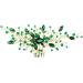 Green Crystal Bridal Hair Comb Wedding Accessory for Women - Elegant Hair Vine Piece for Bride - Ideal for Parties & Photography - Buy Online on GoSupps.com