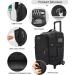 Extra Large Professional Makeup Backpack - Ideal Makeup Bag for Artists & Hairdressers - Black Hair Tools Carrier - Buy Online on GoSupps.com