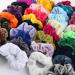 Rosennie Colorful Hair Ties 30 Elastic Scrunch Bands for Women & Girls 50 Vibrant Colors Perfect Ponytail Accessories - Buy Online on GoSupps.com