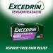 Excedrin Tension Headache Relief Caplets - 100 Count, Head, Neck, and Shoulder Pain Relief - Buy Online on GoSupps.com