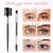 2 in 1 Dual Eyebrow Brush 2 Pack Professional Eyelash Brush Eye Lash Comb Double-Ended Angled Eye Brow Brush Eyelash Brush Eyelash Comb Spoolie Brush Set Eye Makeup Tool Kit for Women - Buy Online on GoSupps.com