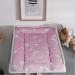 Babynness Waterproof Wrapping - High Quality Wipeable & Easy to Clean Diaper Changing Area - Moon Star Pink 50x70 cm - Expand Your Baby's Comfort - Buy Online on GoSupps.com