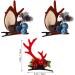 FRCOLOR 4 Pairs Christmas Antler Hair Clip Deer Antler Headband Korean Hair Accessories Christmas Hair Pins Deer Horn Hair Clips Kids Christmas Hairpin Metal Elk Horns Child - Buy Online on GoSupps.com