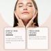 Gel exfoliant nettoyant visage doux et exfoliant pour tous types de peau Hydratant rafra chissant et lisse claircissant et hydratant Nettoie en profondeur et limine les cellules mortes (3pcs) - Buy Online on GoSupps.com