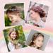 Tiweio Pastel Butterfly Hair Clips - 50 Pcs Mini Claw Clips for Girls & Women | Metallic Color Hair Accessories with Box Packaging - Buy Online on GoSupps.com