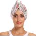 Strawberry Koala Dry Hair Cap Set - 2 Quick Drying Towels & Button Headband | Super Absorbent & Soft - Buy Online on GoSupps.com