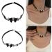 Shop OralGos Aesthetic Heart Bow Choker Necklace - Trendy Jewelry Accessory for Women | International Shipping - Buy Online on GoSupps.com