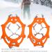 Anti Skid Snow Shoes Accessory Wearproof 12 Tooth Crampons Long Service Life for Skiing for Outdoor(M Code) - Buy Online on GoSupps.com