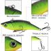 Sougayilang Minnow Fishing Lures Crankbaits Set - 10PCS Trout Bass Perch Hard Baits Swimbaits for Topwater Fishing - Style-B - Buy Online on GoSupps.com