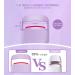 Shop Electric Heated Eyelash Curler - 24-Hour Lifted Lashes No Pinching Rechargeable 600mAh Battery Purple EC2001 - International Shipping Available - Buy Online on GoSupps.com