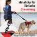 Rabbitgoo Medium Dog Harness - Break-Proof Adjustable Breathable & Padded Vest for Safety | Ideal for Training | Red (1 Pack) - Buy Online on GoSupps.com