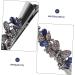 minkissy clips hair jewelry girls hair accessories hair accessories for girls hair clip women hairpin girls hairpin rhinestone hairpin large hairpin decorate women's Metal crystal - Buy Online on GoSupps.com