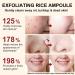 Peel Shot Glow Rice Peeling Ampoule S rum exfoliant doux pour le visage et le corps r tr cissement des pores et hydratation profonde pour tous les types de peau - Buy Online on GoSupps.com