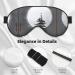 Moon Pine Tree Eye Mask - Soft Adjustable Sleep Mask for Ultimate Comfort | Unisex Nighttime Eye Cover - Buy Online on GoSupps.com
