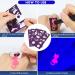 Shop Gleemen UV Bodypainting Set - 12 Colors Neon UV Make-Up for Kids | Washable Face Paint Stickers & Body Color Pens for Halloween & Carnival - Buy Online on GoSupps.com