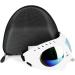 PETLESO Waterproof UV Dog Goggles - Stylish Eye Protection for Large & Medium Dogs - Sunglasses for Dogs - White - Buy Online on GoSupps.com