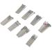Sonew 56Pcs Nail Drill Bits Set Nail Polishing Bits Manicure Emery Polishing Grinding Nail Art Polish Tool for Nail Salon