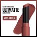 Maybelline Color Sensational Ultimatte Matte Lipstick - More Mocha, Non-Drying Formula, Intense Color Pigment - 0.06 Ounce - Buy Online on GoSupps.com