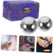 Healvian 2-in-1 Fitness Handball & Massage Ball for Seniors | Brass Relaxation & Hand Rolling Device for Ultimate Stress Relief - Buy Online on GoSupps.com