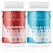 TRUE PROTOCOLS - Muscle Protocol (2 items) - Magnesium Balance & Vitamin D-K2 Balance - Bioavailable Capsules for Optimal Muscle Function Bone Health Stress Relief and Sleep - 100% Non-GMO Supplements
