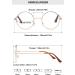 Lanomi Round Metal Reading Glasses for Men & Women - Classic Retro 60s Style Spring Hinge 1.5 Diopters Visual Aid - Buy Online on GoSupps.com
