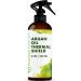 Argan Oil Hair Protectant Spray - Thermal Heat Flat Iron Straightening Protectors For Styling Treatment Against Hot Blow Hair Dryer Natural Prevents Damage Dryness Breakage Split Ends Protection Spray 8 Fl Oz (Pack of 1)