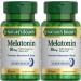 Nature's Bounty Melatonin 10 mg 60 Capsules - Pack of 2